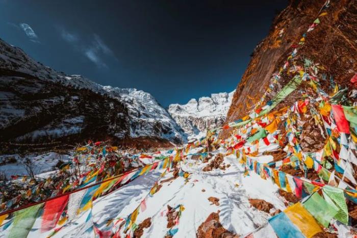 如果真的有香巴拉 那该是雨崩雪后的样子! 如果真的有香巴拉 那该是雨崩雪后的样子!